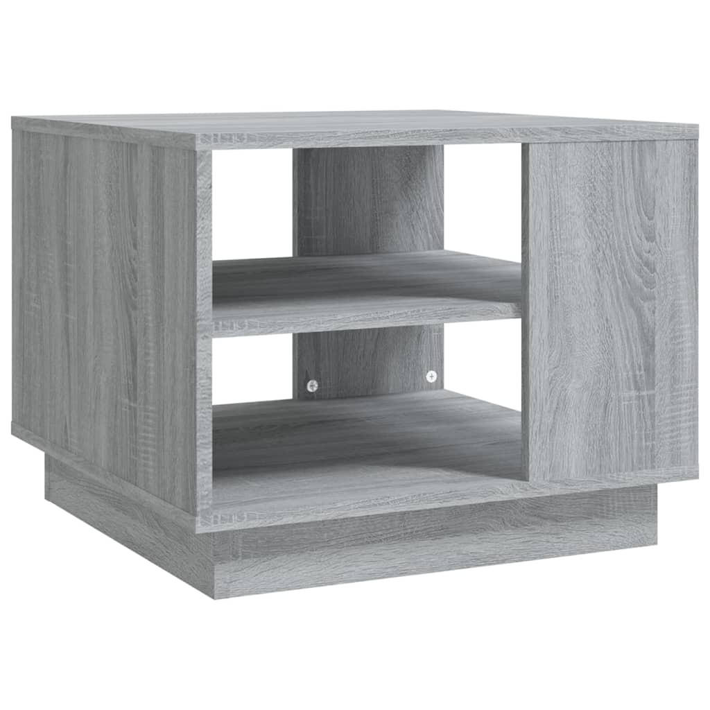 COUCHTISCH Grau Sonoma 55x55x43 cm Holzwerkstoff - Grau, Holzwerkstoff (55/55/43cm) - furnicato