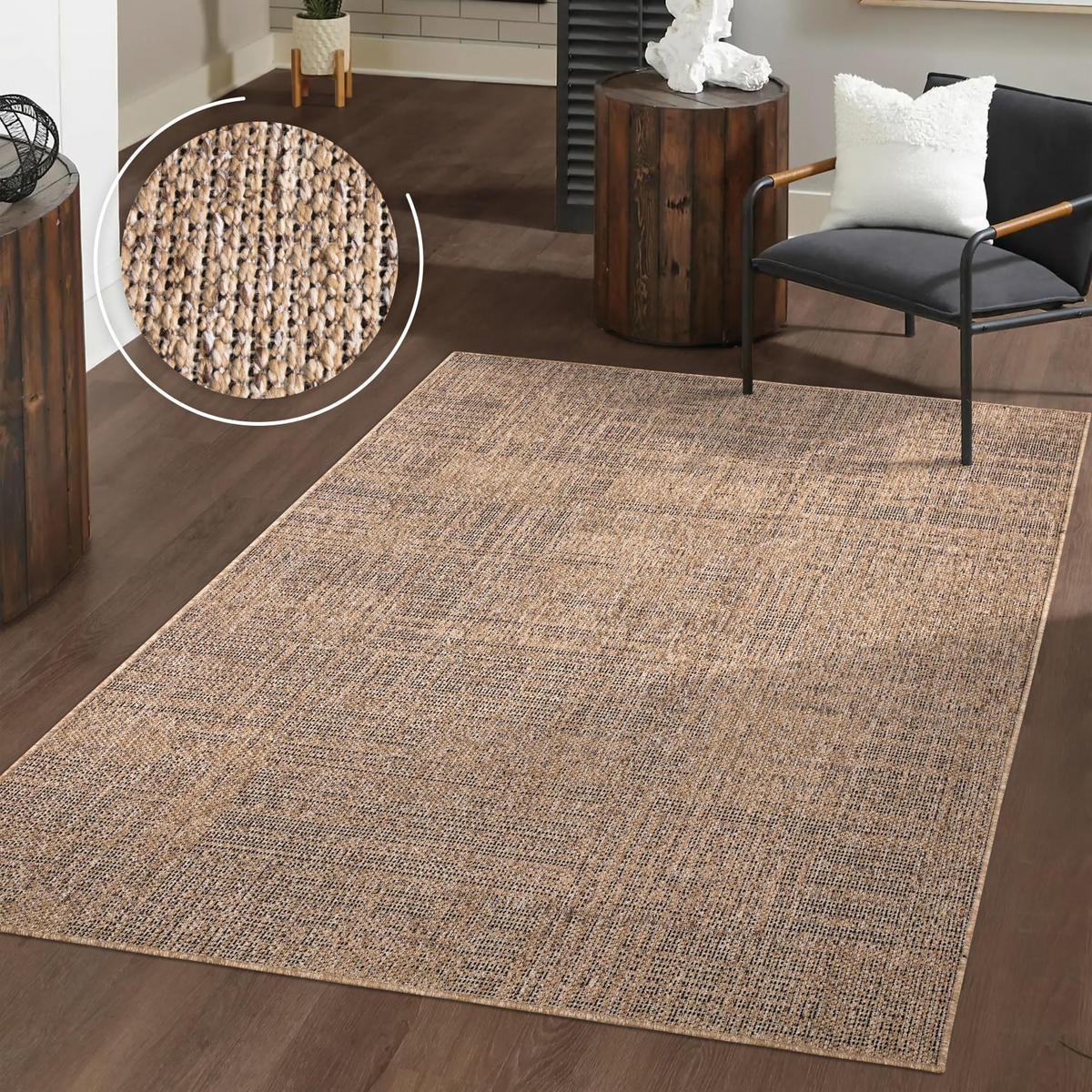 OUTDOORTEPPICH Boho Beige 240 x 340 cm - Beige, Kunststoff (240/340cm) - TT Home