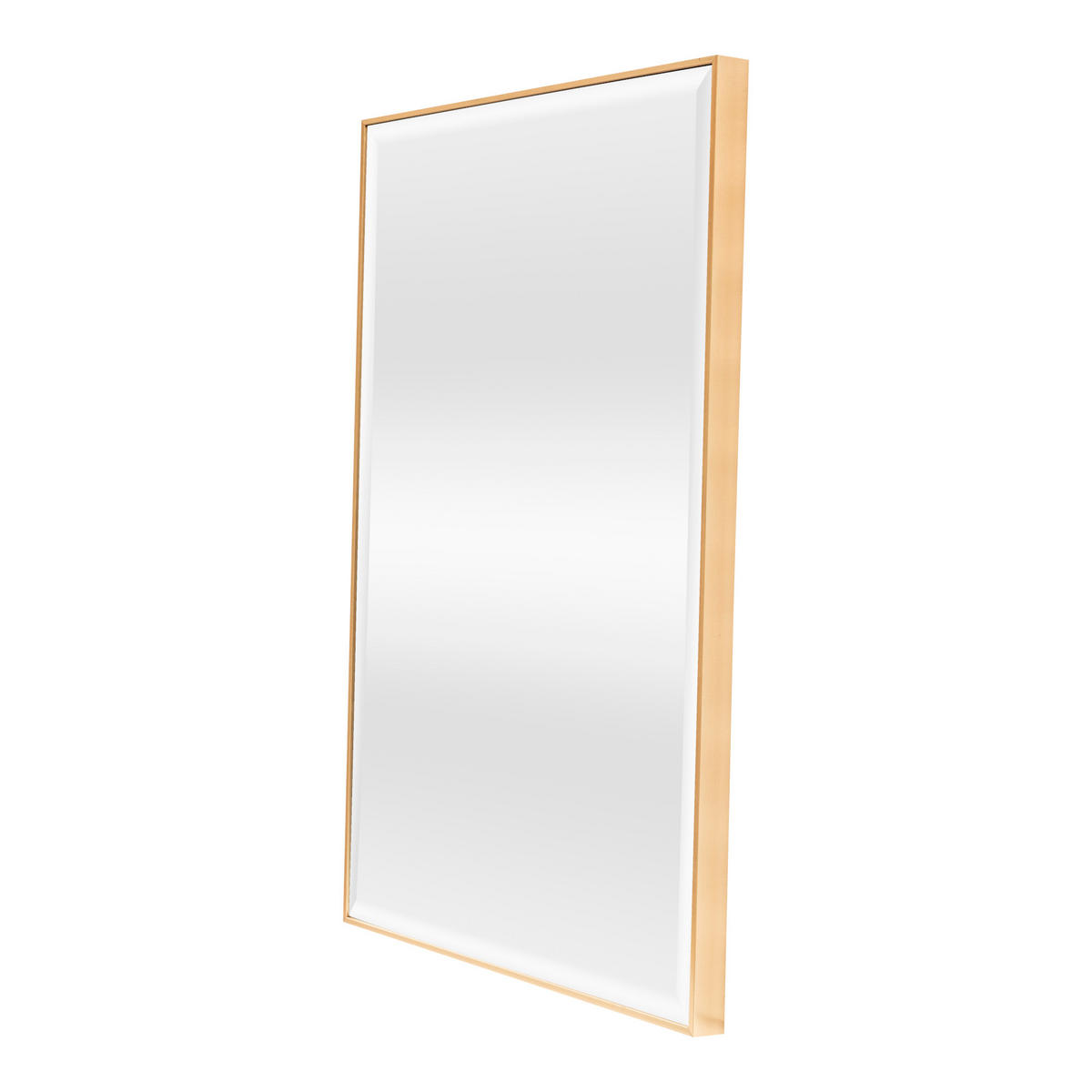 WANDSPIEGEL Novoli - Goldfarben, Glas/Kunststoff (60/4/90cm) - [en.casa]