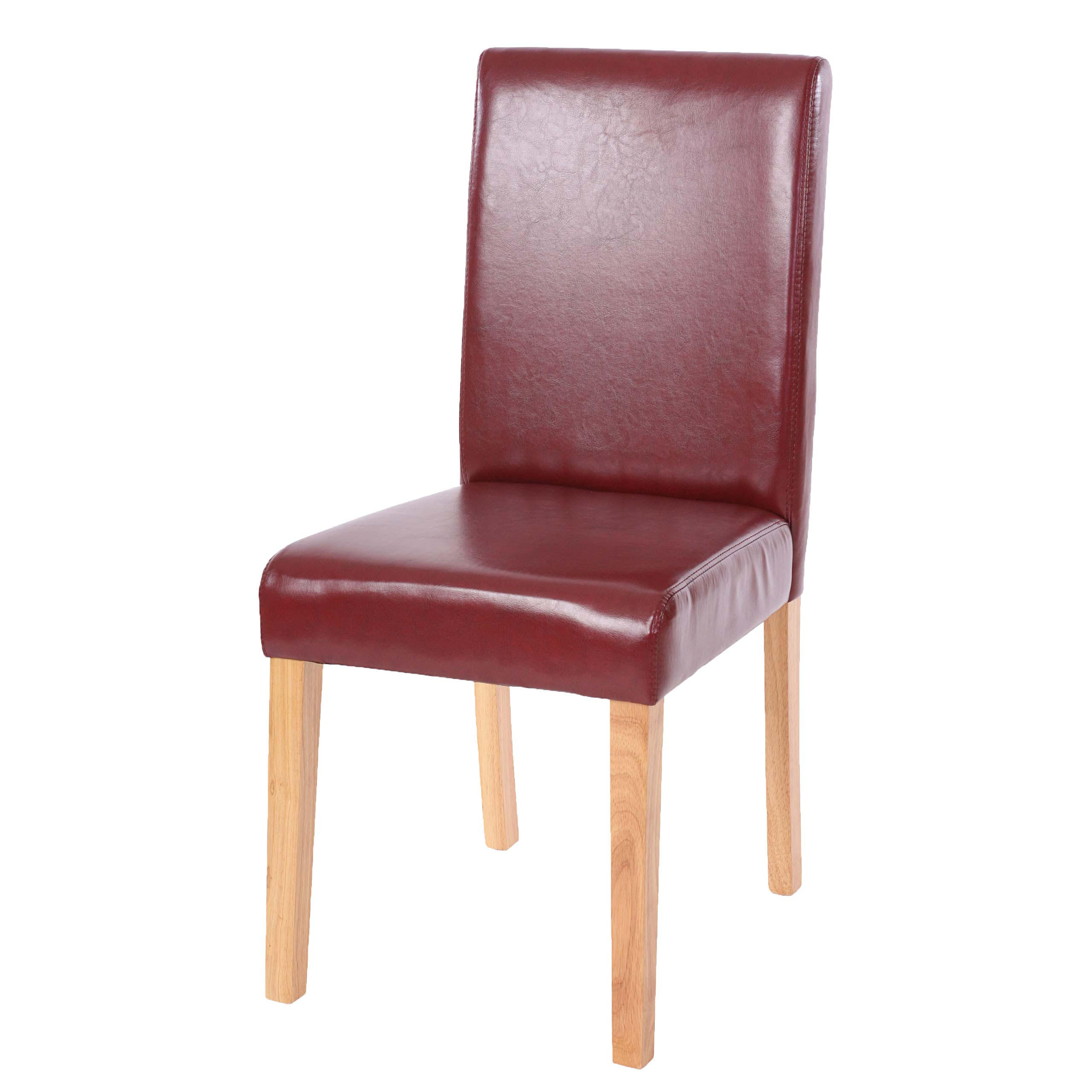 Chefgastro Esszimmerstuhl Rotbraun 43x90x56 cm