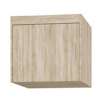 AUFSATZSCHRANK Storicos Sonoma Eiche 59,9/55/53cm - 1T Modern - Beige, Holzwerkstoff/Kunststoff (60/55/53cm) - AX Living