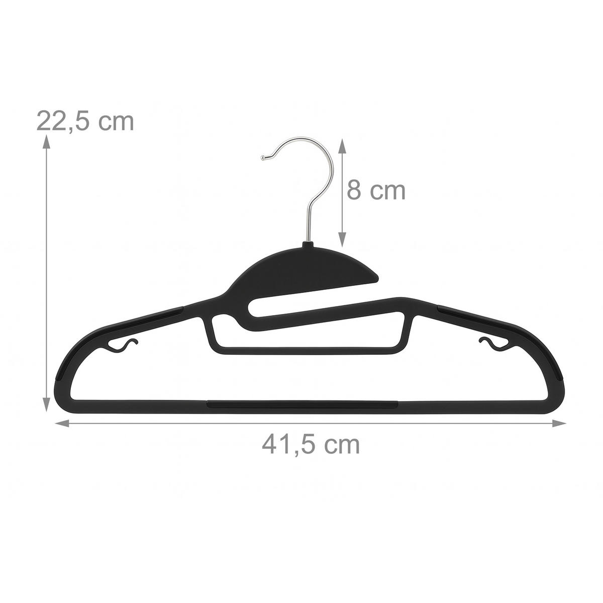 RAMÍNKA - černá, kov/plast (0.5cm) - Relaxdays