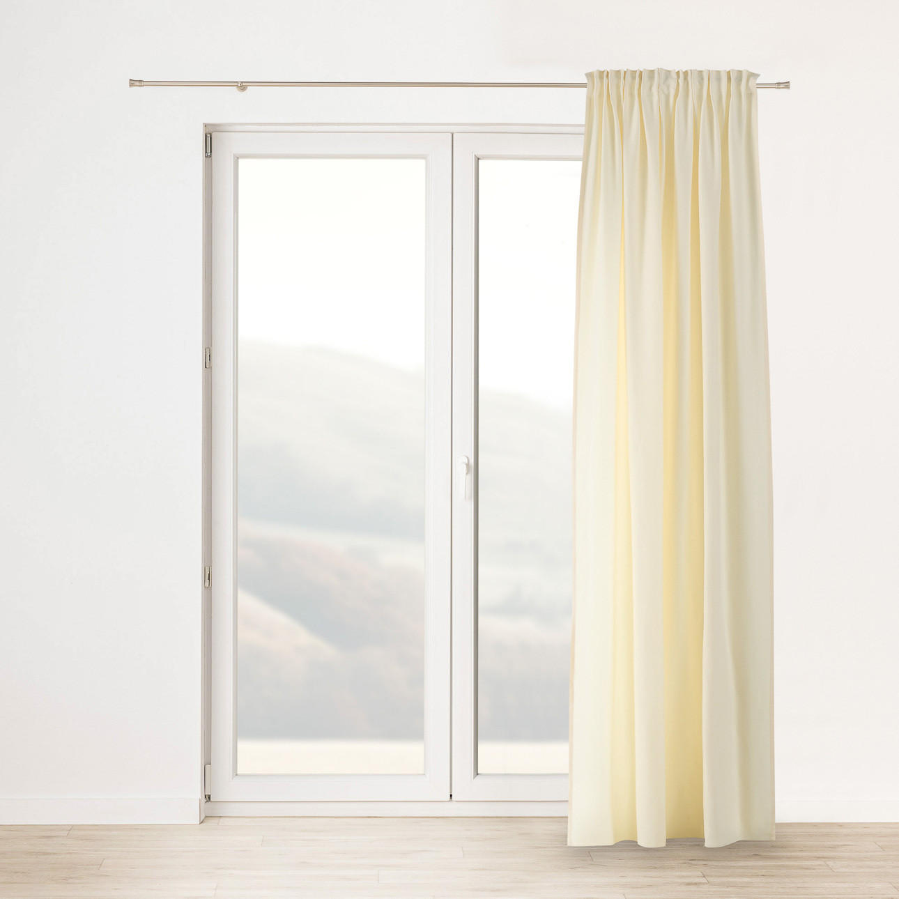 FERTIGVORHANG mit Schlaufenband creme 140 x 280 cm - Creme, Textil (140/280/1cm) - Dekoria