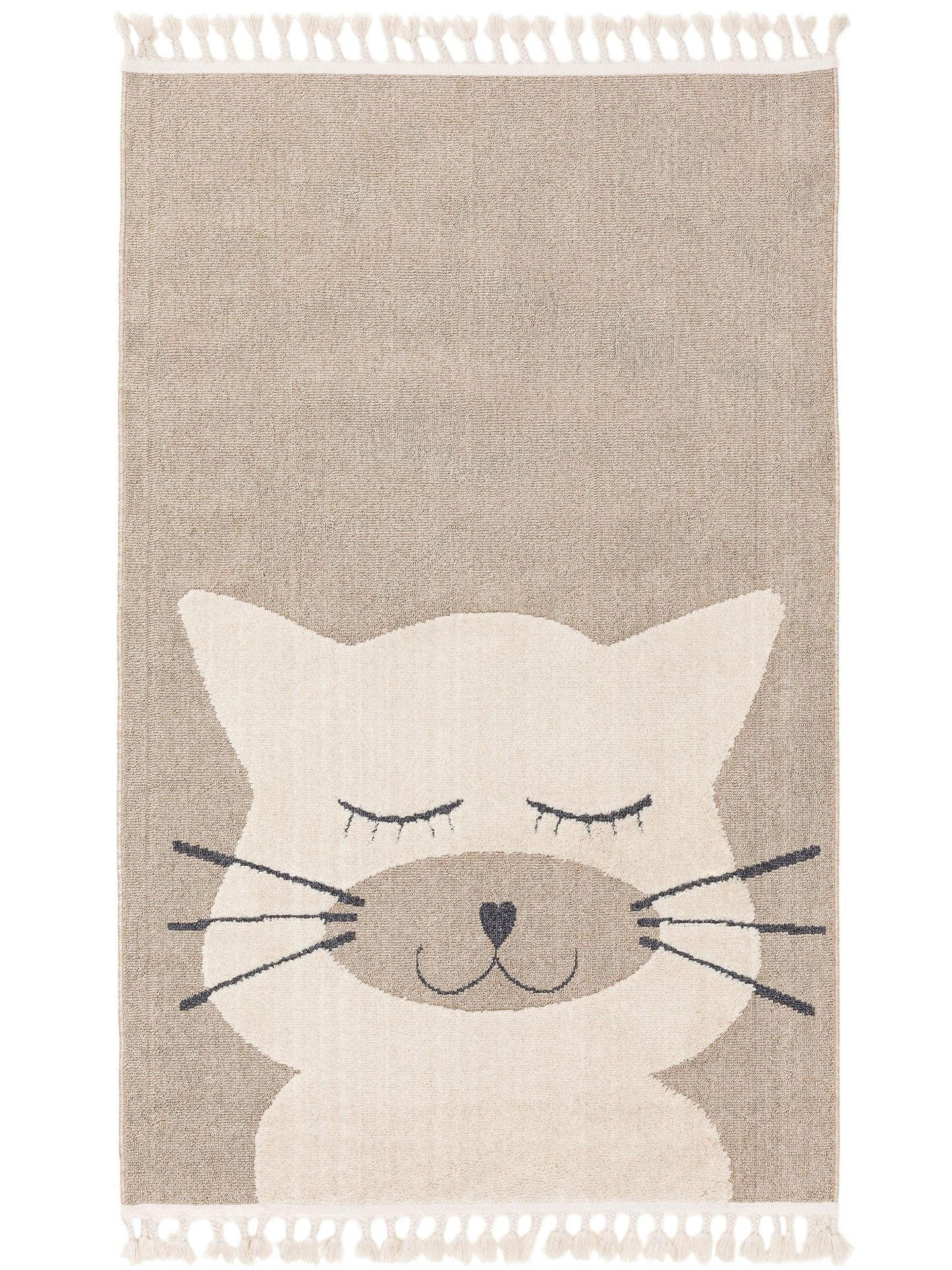 KINDERTEPPICH Momo Beige 120x180 cm - Beige, Textil (120/1cm) - KUNSTLOFT