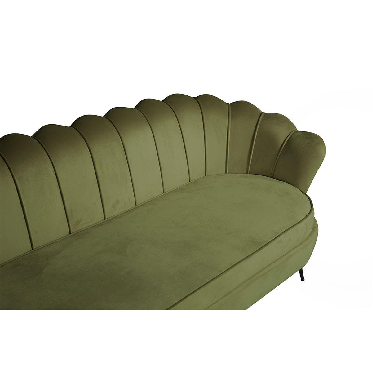3-SITZER SOFA grün - Grün, Textil (78/79/181cm) - ebuy24