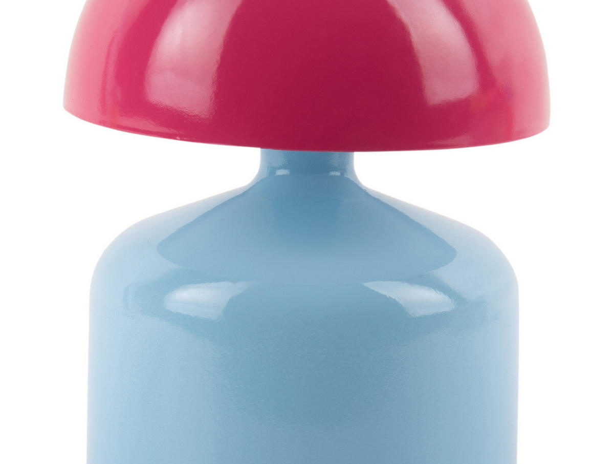 TISCHLAMPE Funky Impetu 10/10/15 cm - Blau, Metall (10/10/15cm) - Leitmotiv