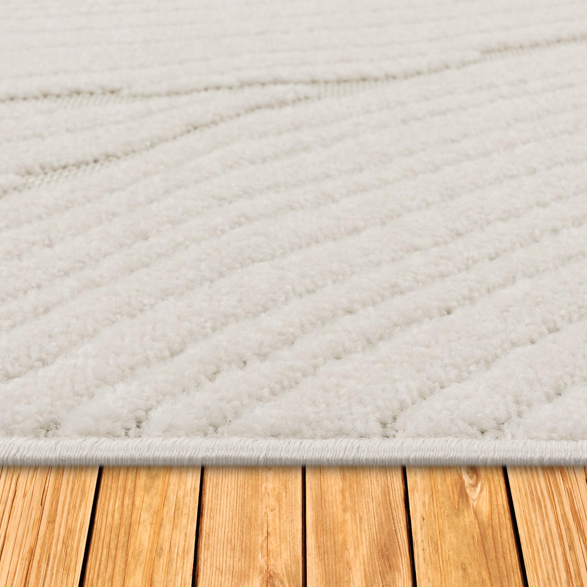 OUTDOORTEPPICH 60/100 cm Cotton 242 - Creme, Textil (60/100cm) - Paco Home