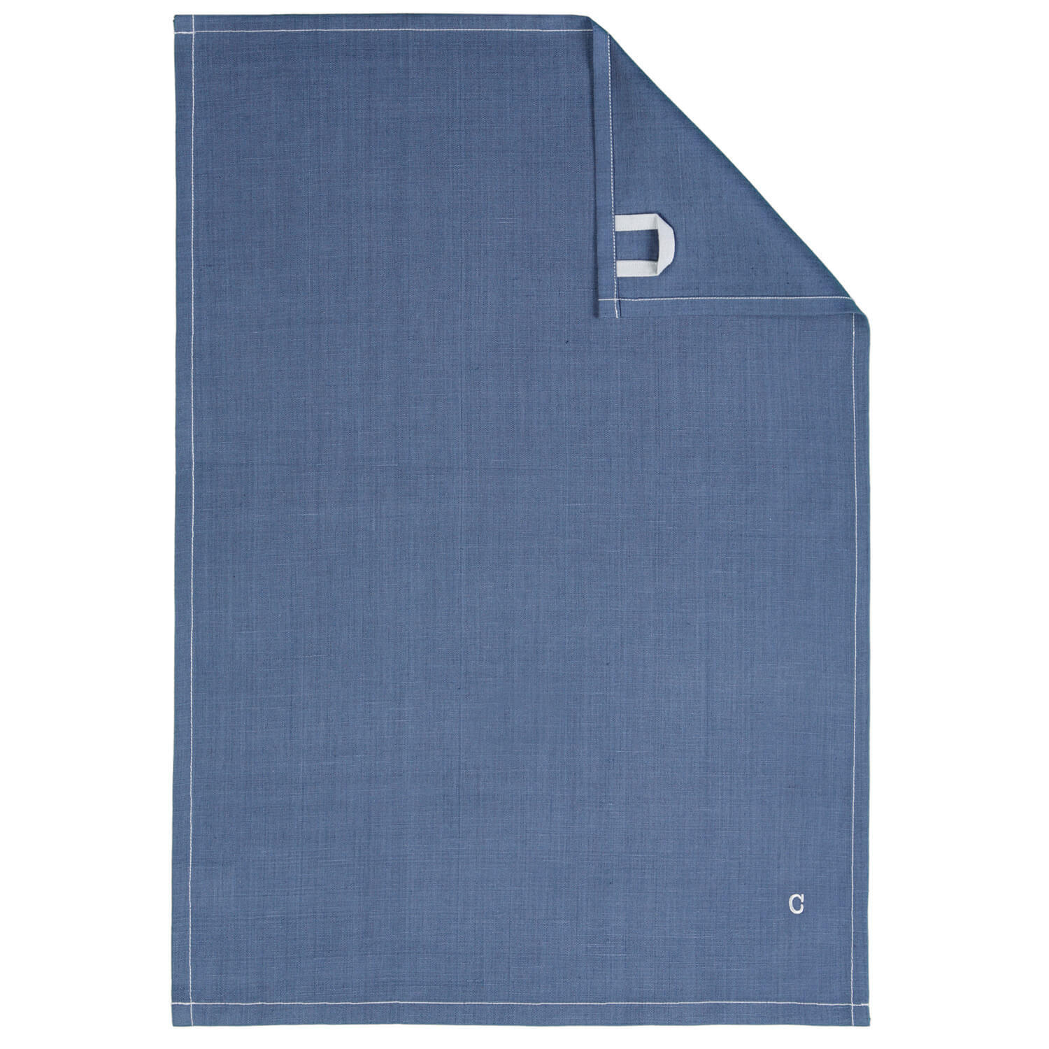 GESCHIRRTÜCHER CUISINE SOLID 500 NACHTBLAU - 111 - Blau, Textil (50/70cm) - Cawö