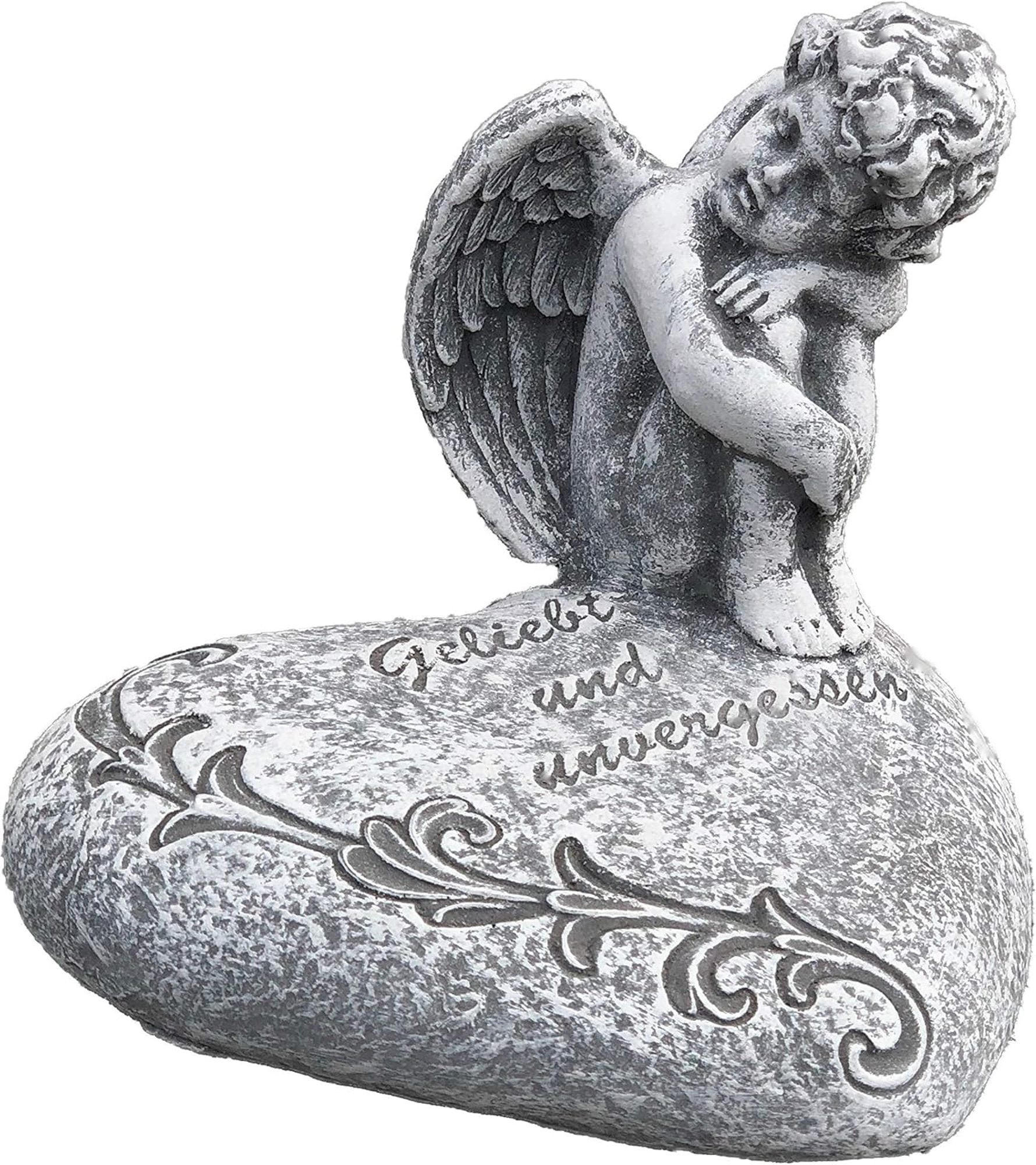 stoneandstyle Steinfigur Grau 16x14x15 cm