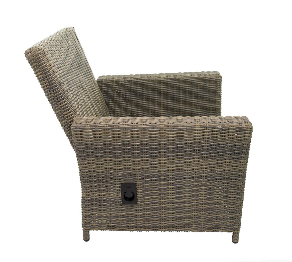 DININGLOUNGE-SET Asti Braun-Melierung, Polyrattan, 7 Personen - Braun, Naturmaterialien - bellavista - Home & Garden