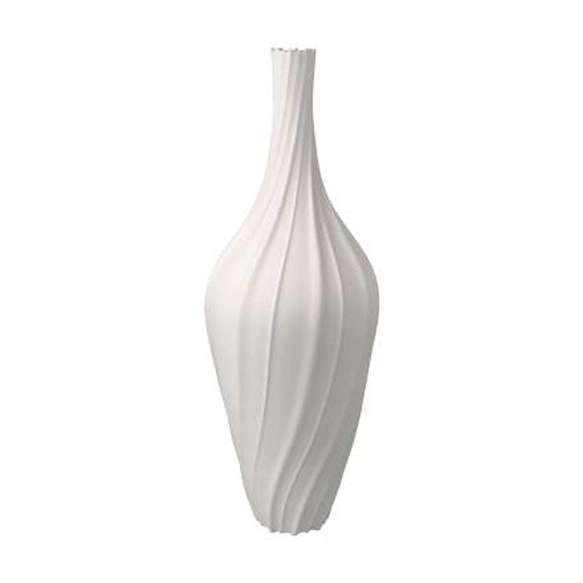 VASE Bahar, Biskuit-Porzellan, weiß, H 31 cm - Weiß, Keramik (31cm) - Goebel