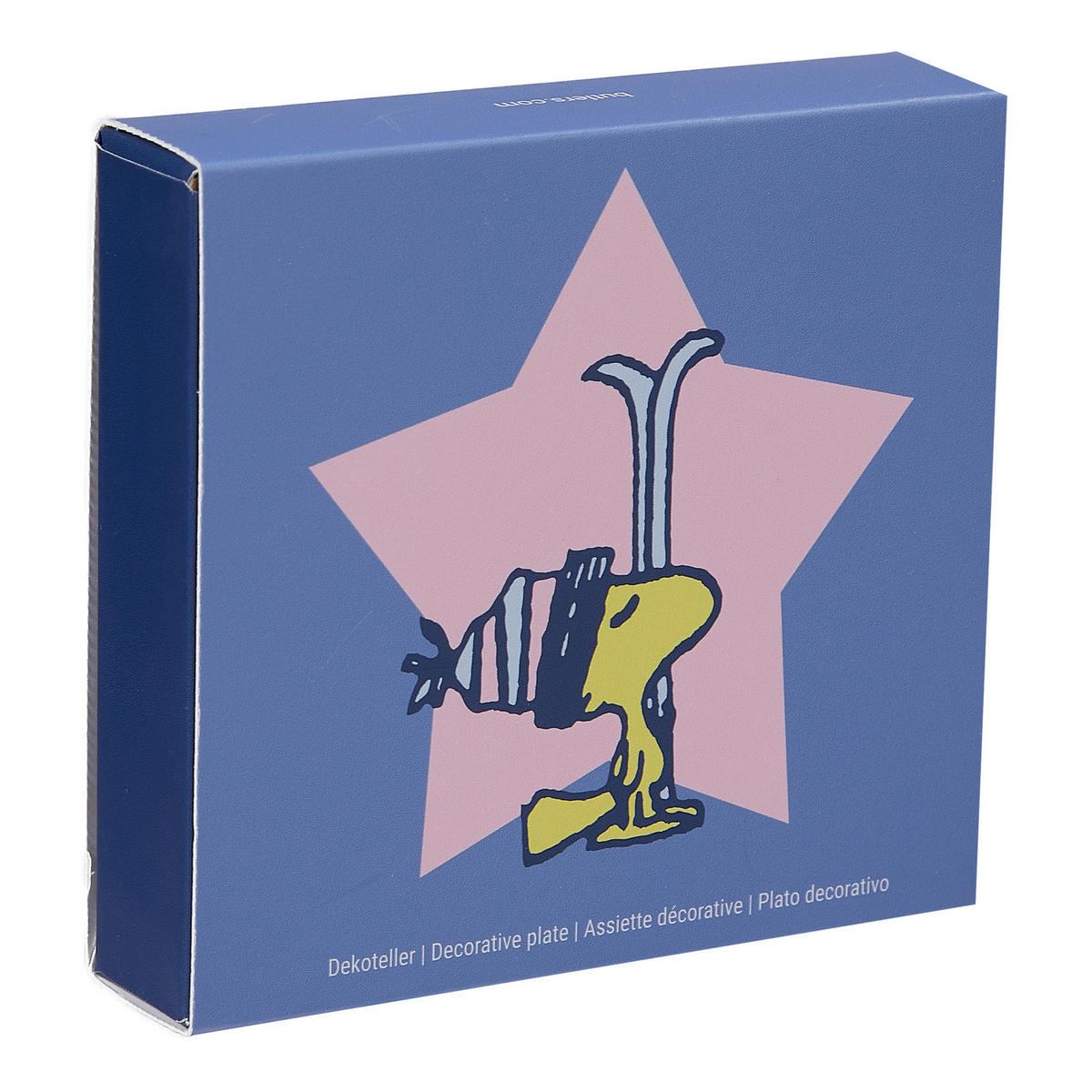 DEKOTELLER Peanuts Snoopy mit Mütze - Weiß, Keramik (2cm) - Butlers