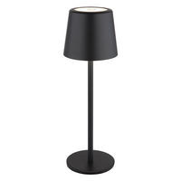 LED TISCHLEUCHTE Metall Schwarz - Schwarz, Metall (8.5/8.5/28cm) - Globo Lighting