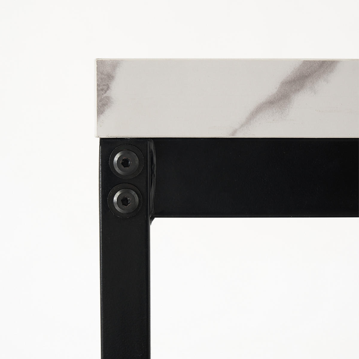 ESSTISCH 150/75/75 cm Weiß - Weiß, Holz/Metall (150/75/75cm) - Urban Meuble