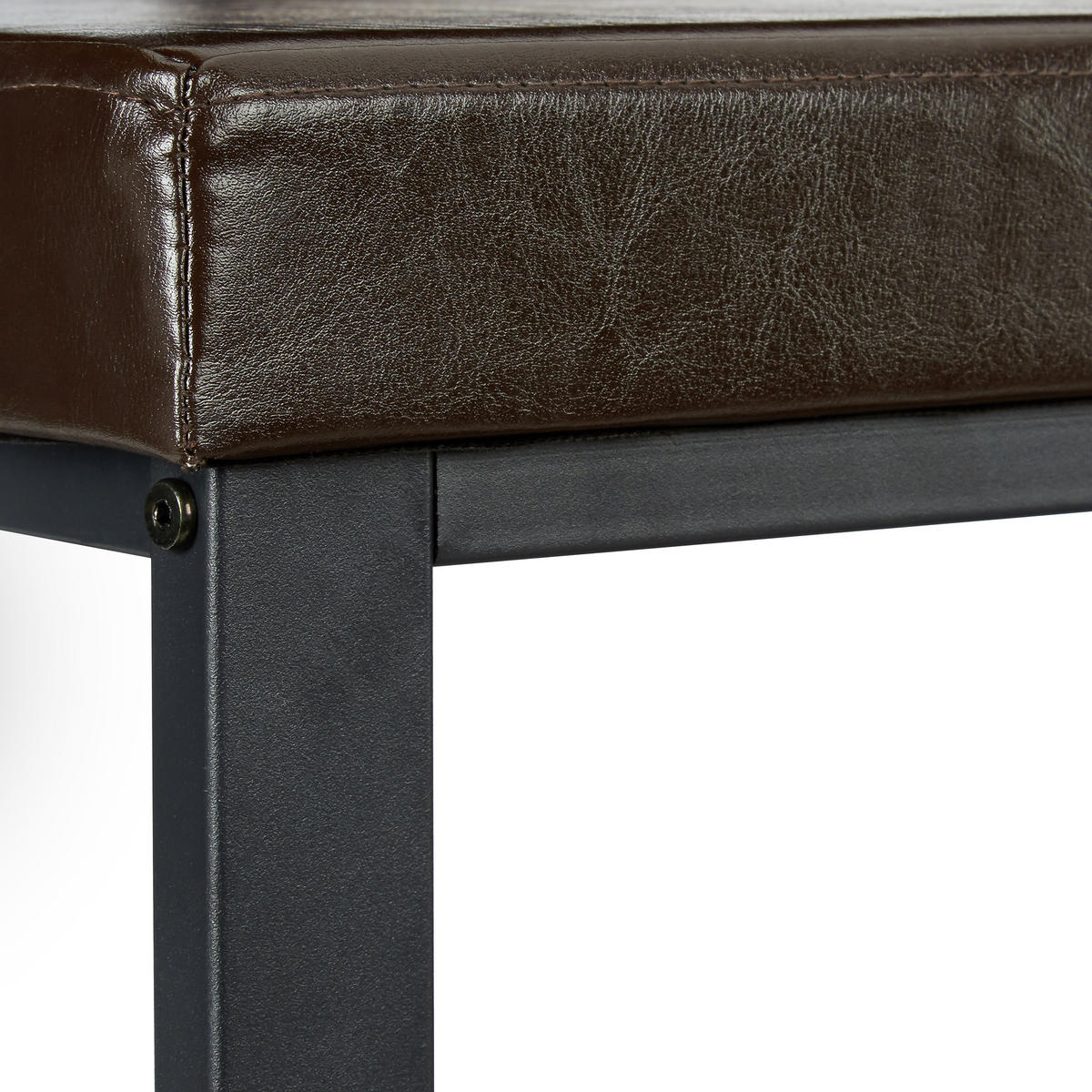 SCHUHBANK - Braun, Holzwerkstoff/Kunststoff (81/49/31cm) - Relaxdays