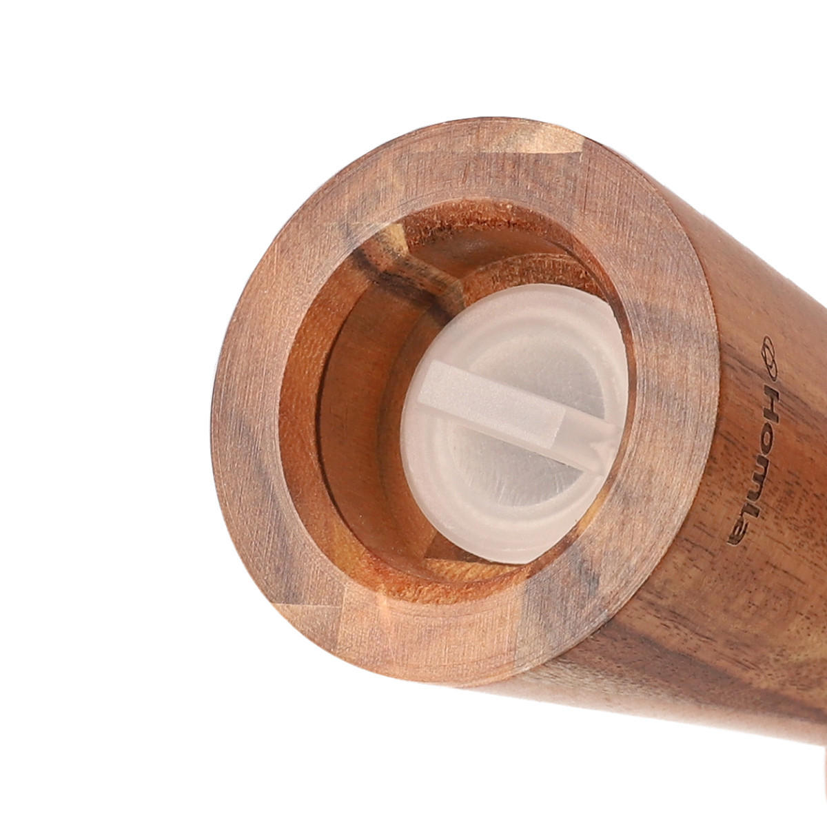 GEWÜRZMÜHLE Mooka 18 cm 2er-Set - Naturfarben, Holz (5/18/5cm) - Homla