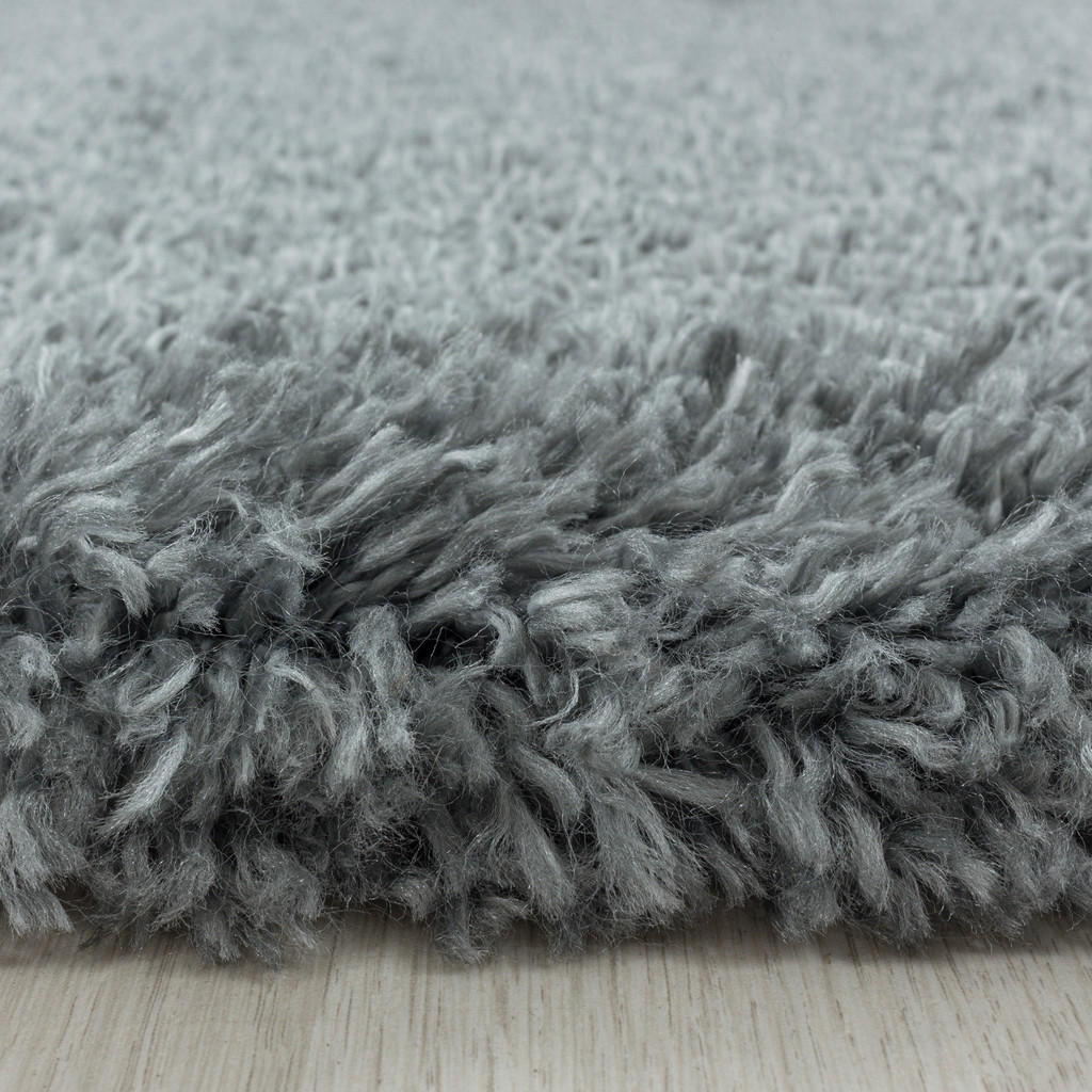 Thumbnail - Kadima Design Teppich, Hellgrau, Textil, Uni, Rechteckig, 80x250 cm, pflegeleicht, Teppiche & Böden, Teppiche, Hochflort...