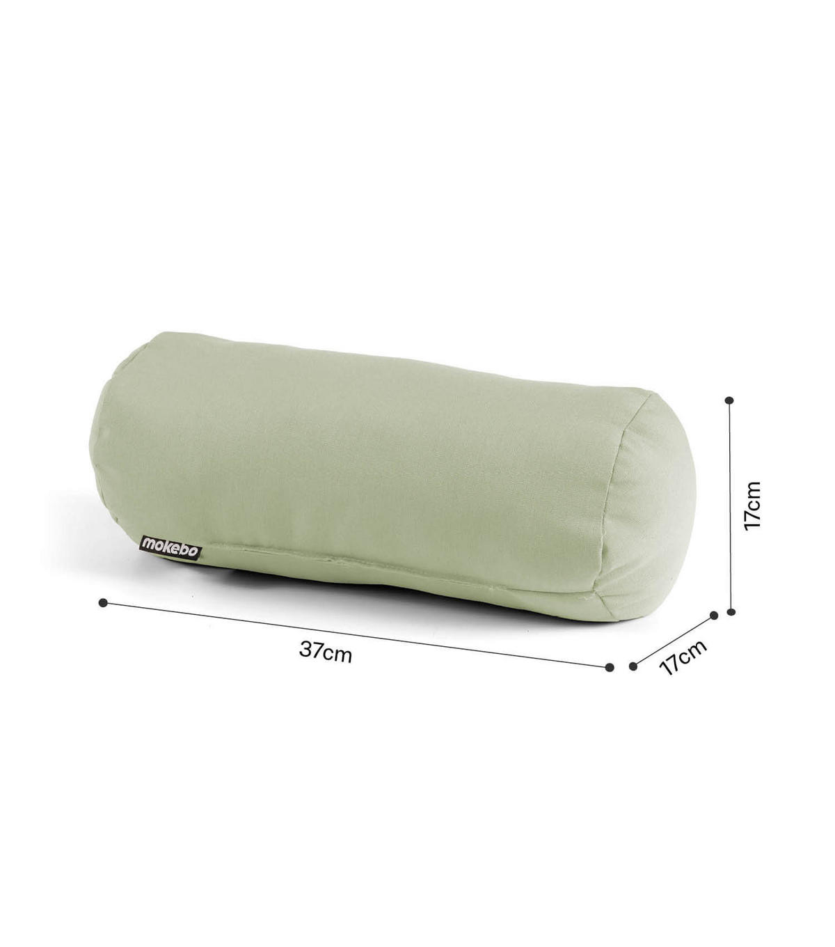 NACKENKISSEN Das Träumchen - Hellgrün, Textil (17/37cm) - Mokebo