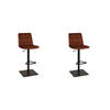 BARHOCKER Juul Braun 56/45/88 cm 2er-Set - Braun, Textil (45/88/56cm) - LABEL51