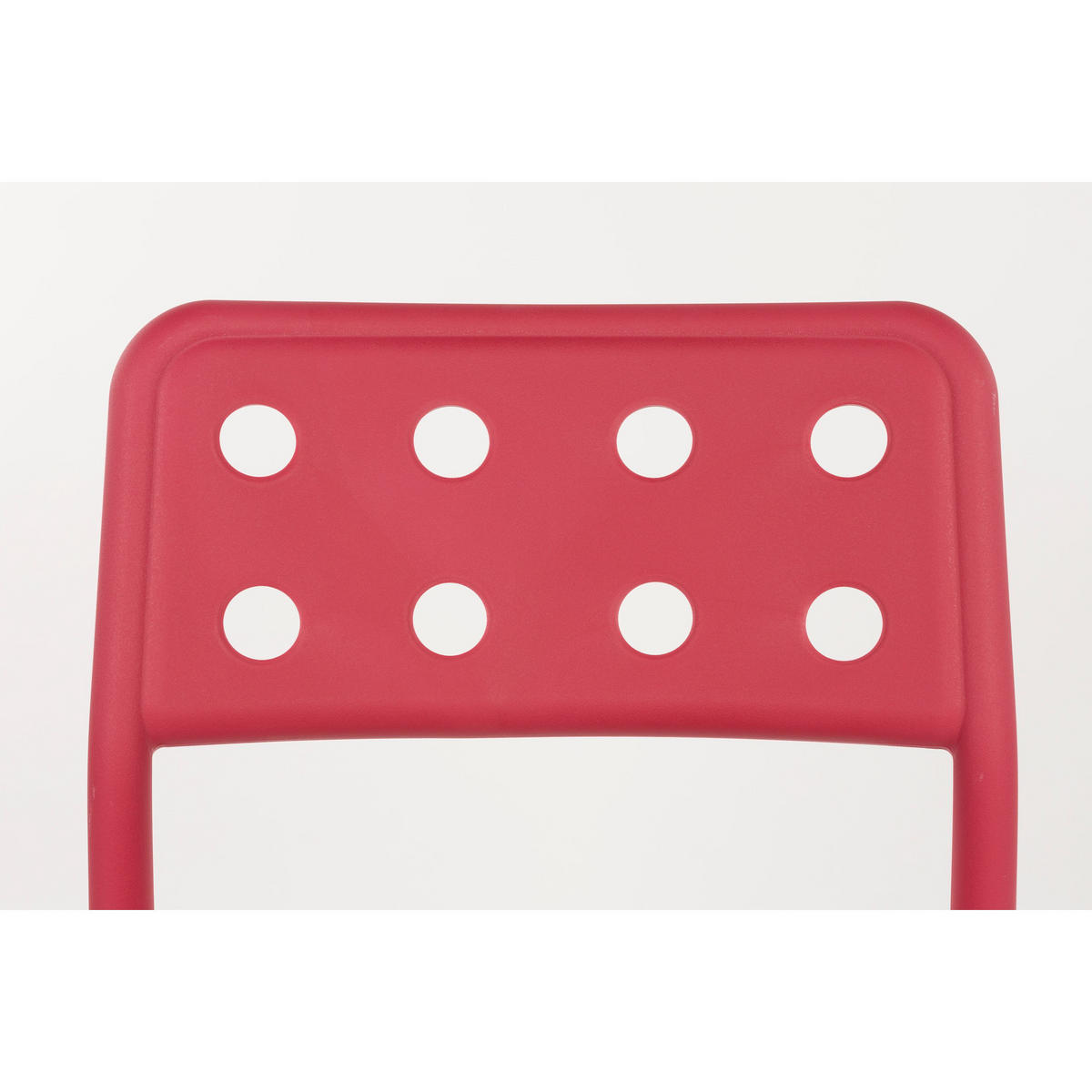 ESSZIMMERSTUHL Serra Rot - 4 er Set - Rot, Kunststoff (45.5/80/53cm) - Housecraft Living