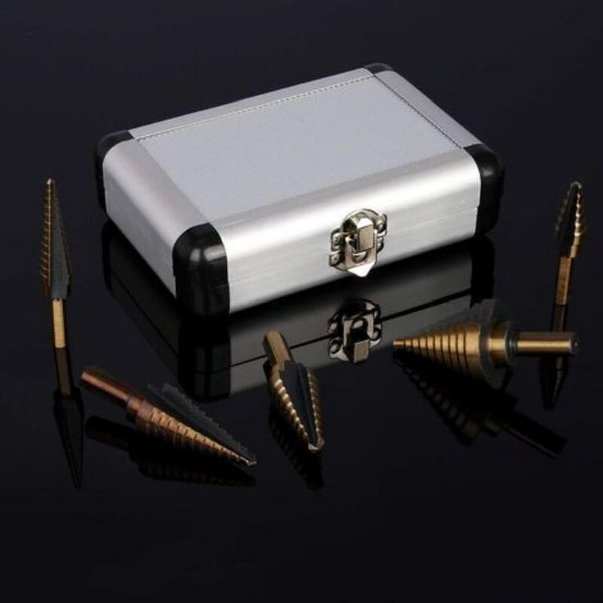 BIT-SATZ,5-TEILIGES - Gelb, Metall (15/10/10cm) - LIBRATON