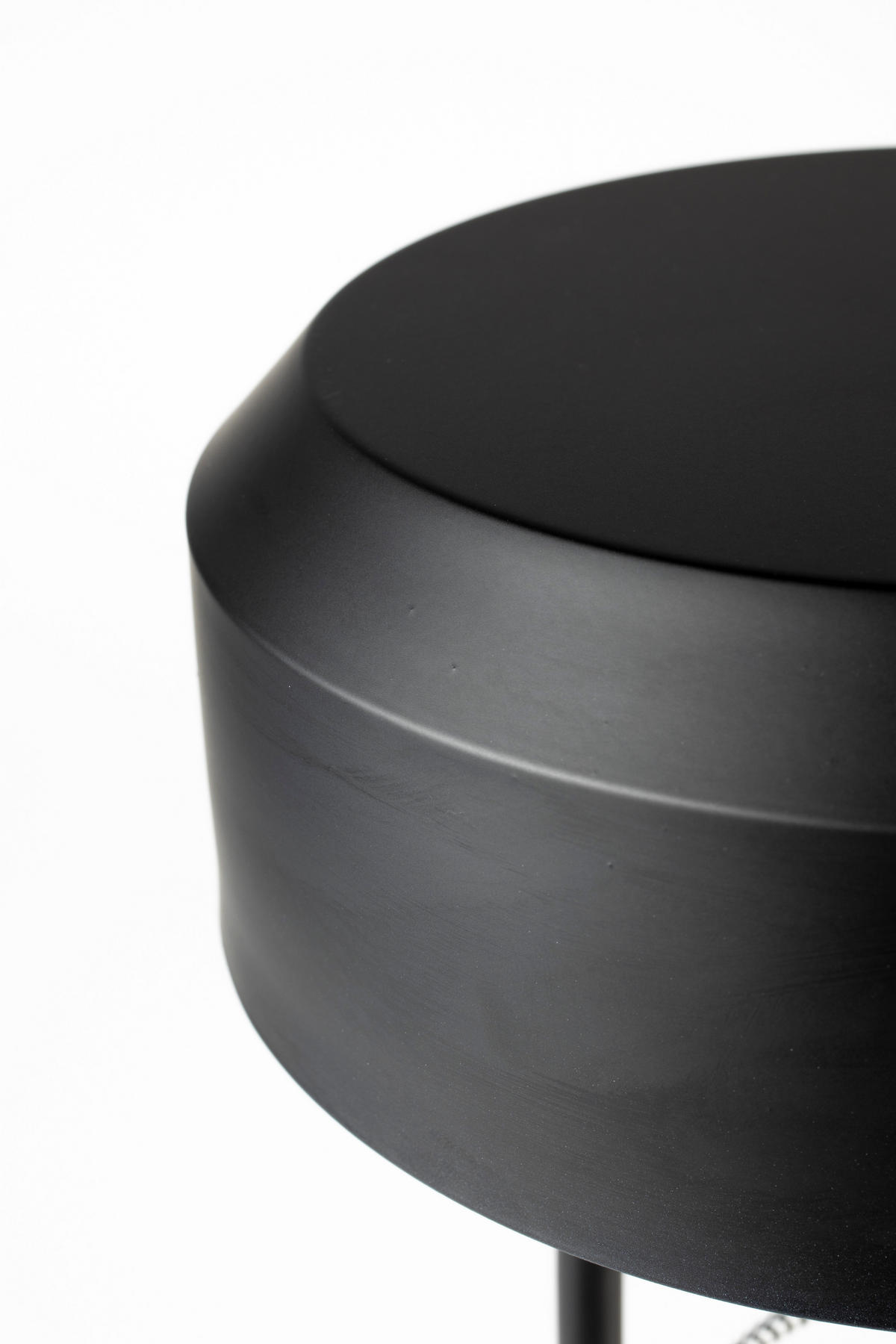 STEHLAMPE Landon - Schwarz - 24/24/135 cm - Schwarz, Metall (24/24/135cm)