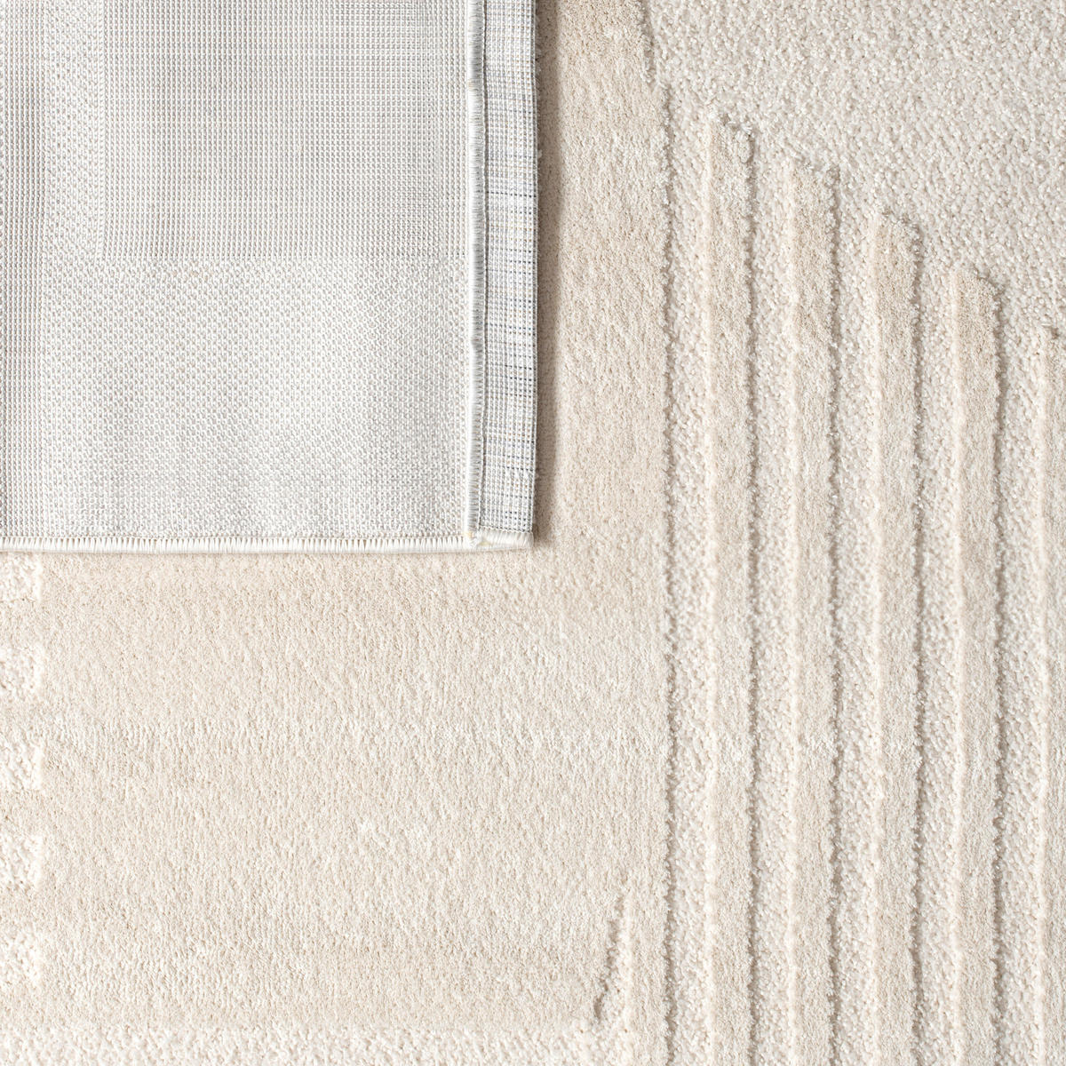 KURZFLORTEPPICH 240/340 cm Samos 943 - Creme, Textil (240/340cm) - Paco Home