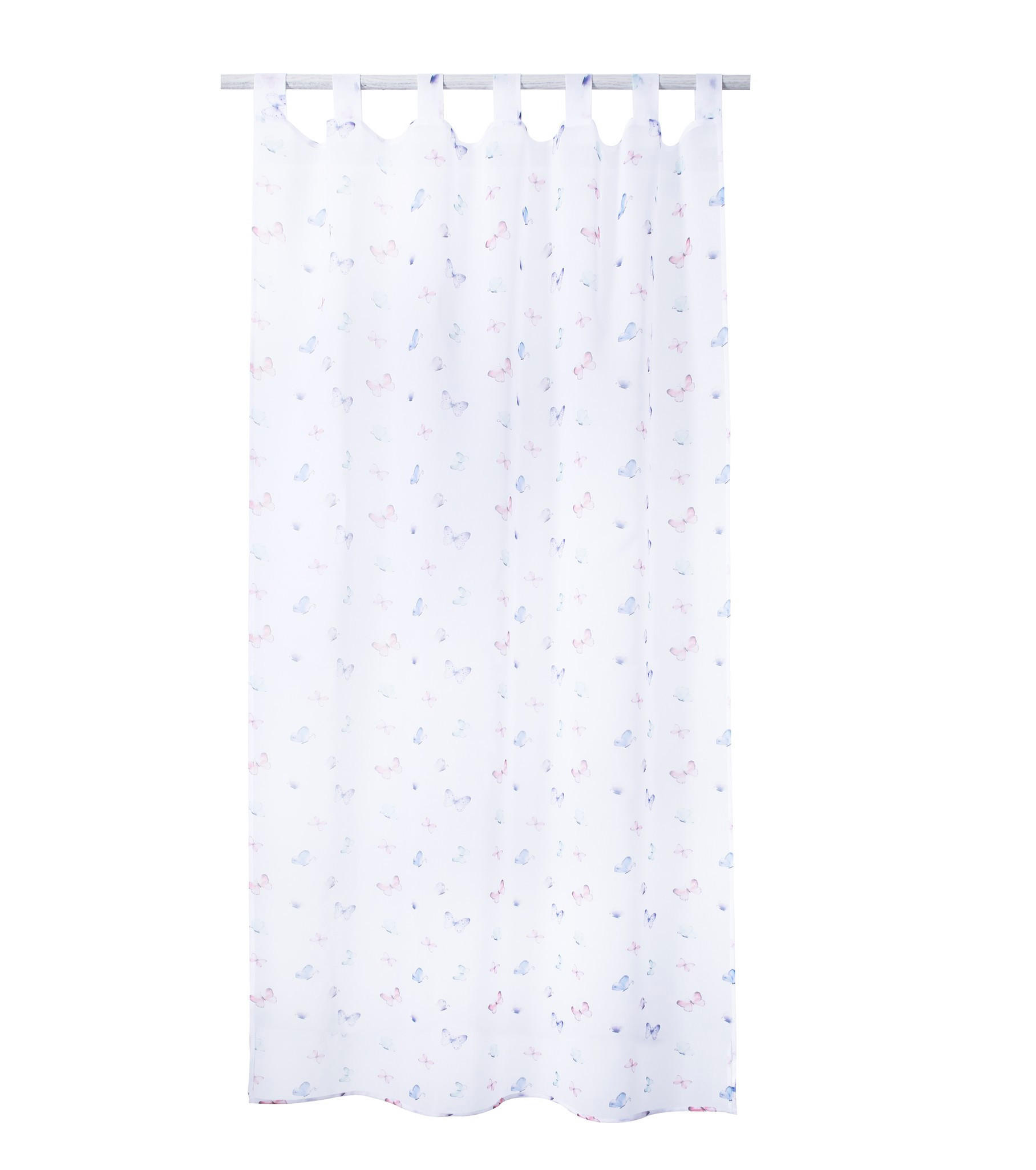 VORHANG Adalis - Weiß, Textil (140/1/250cm) - home&you