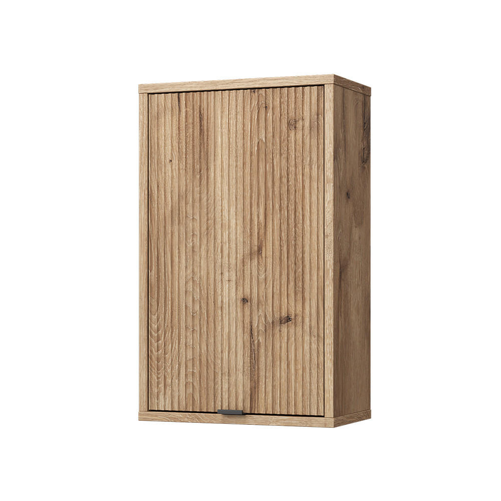 BADEZIMMER Eliza Viking Oak 40 x 65 cm mit eine Tür - Eiche Wotan, Holzwerkstoff (40/65/22.1cm) - Vicco