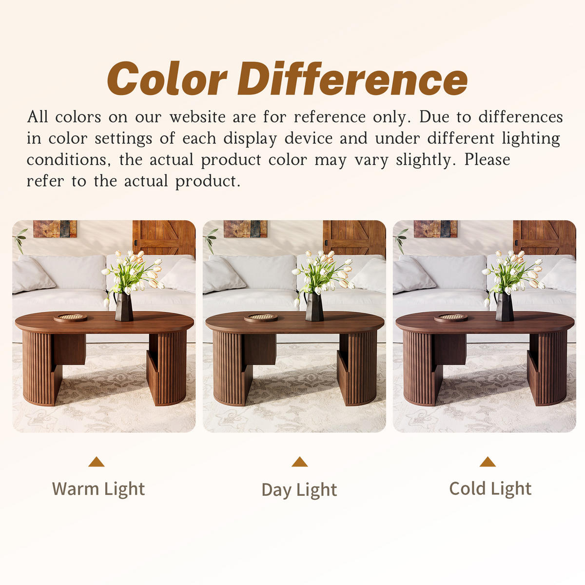 COUCHTISCH Walnuss - Braun, Holzwerkstoff (105/50/46.5cm) - ComfortXL