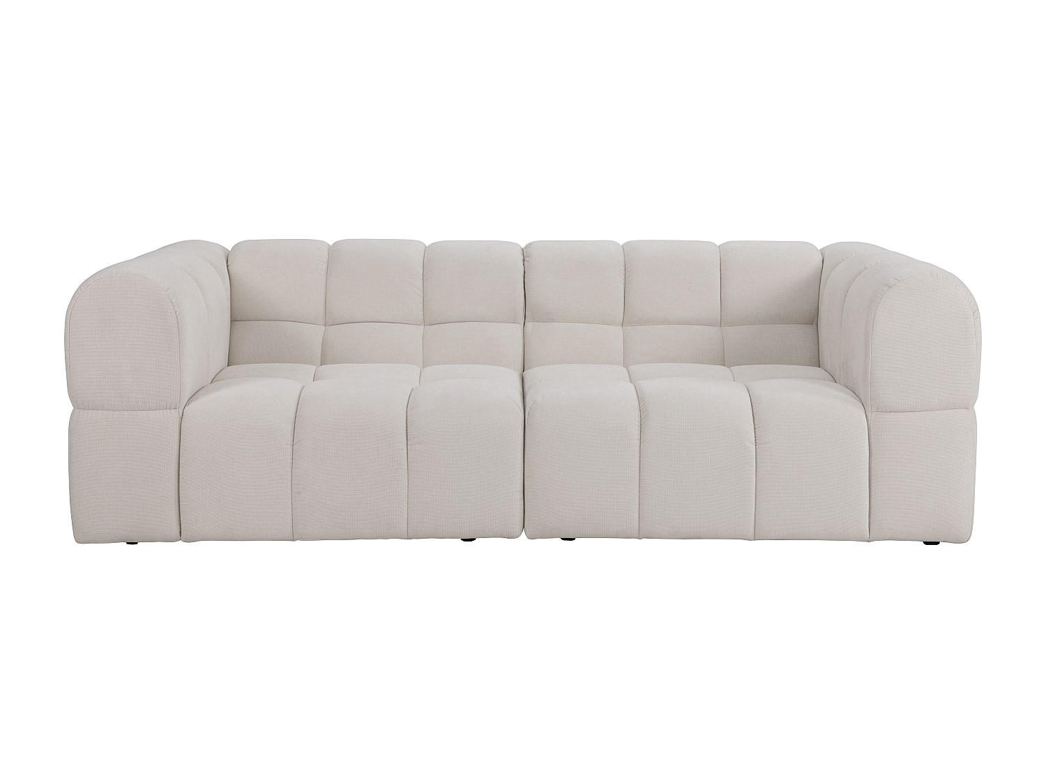 Vente-Unique Sofa Beige 244x75x102 cm