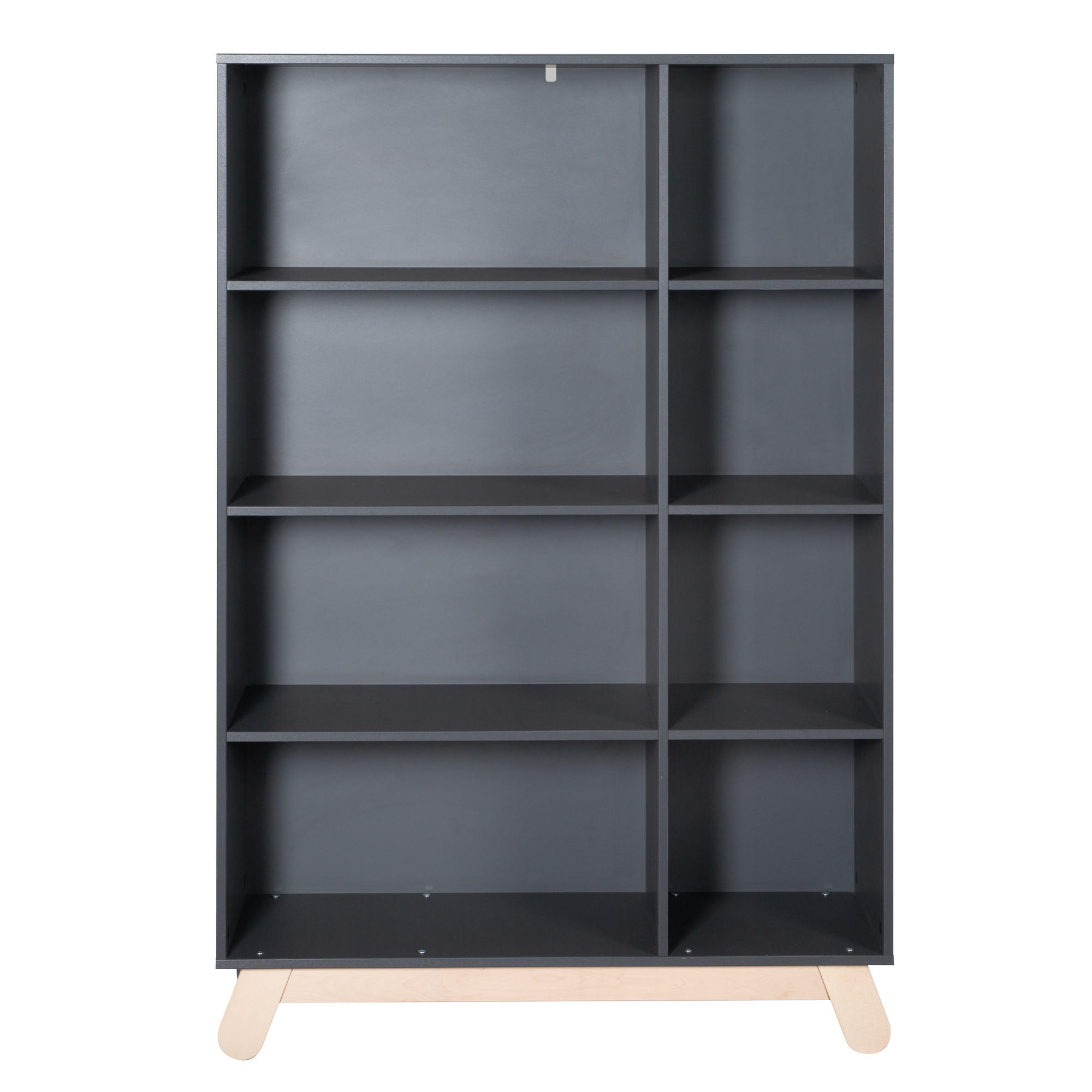 SPIELREGAL Jara - Anthrazit, Holzwerkstoff (107/159/42cm) - Roba