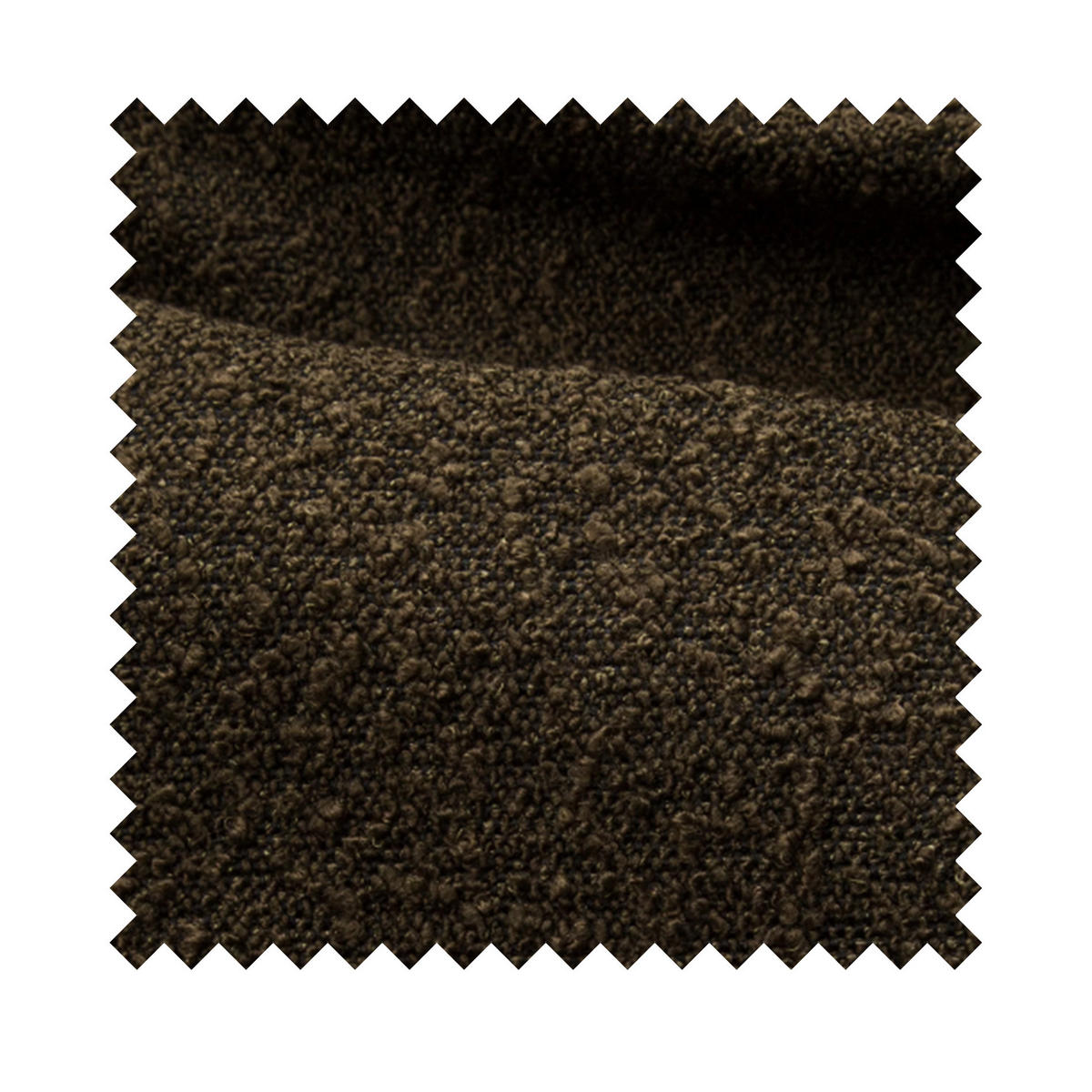 BOXBETT Cloudy Olivgrün mit Bouclé-Bezug 160x200 cm - Schwarz/Olivgrün, Holz/Textil (160/200cm) - Selsey
