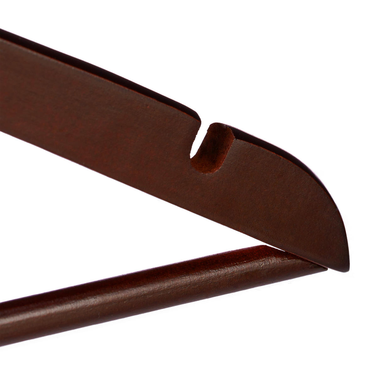 30XVEŠIAKY - hnedá, kov/drevo (1cm) - Relaxdays