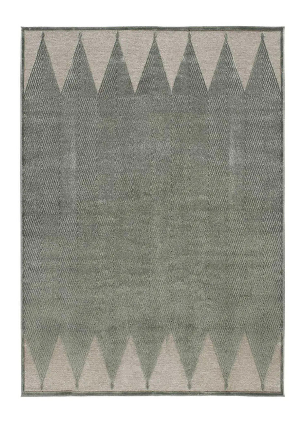 KURZFLORTEPPICH Grau Farashe 140/200 cm - Grau, Textil (140/200cm) - Atticgo