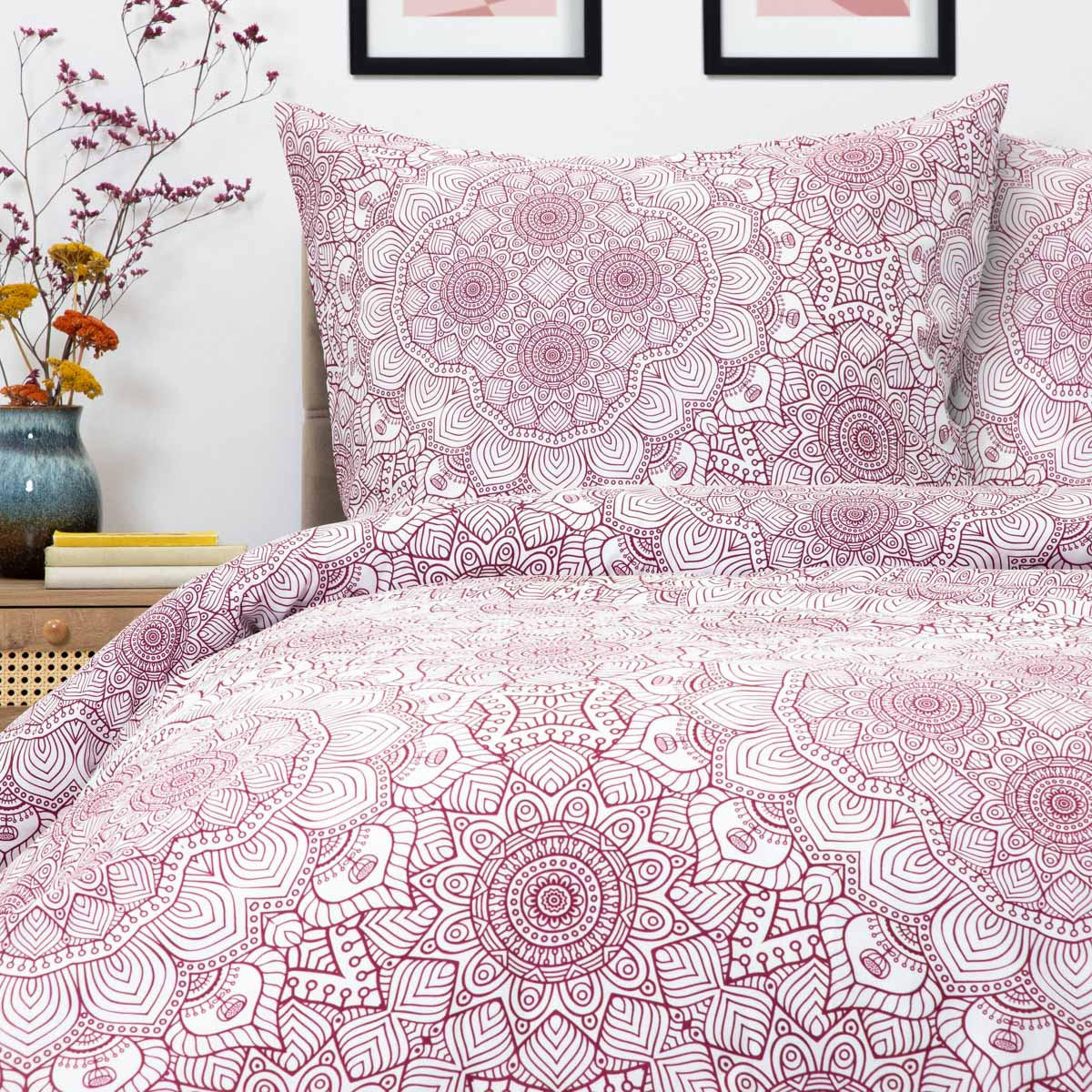 BETTWÄSCHE Calloway Mikrofaser 140/200 cm - Rosa, Textil (140/200cm) - Homla