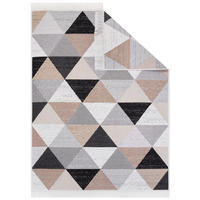 2707 KANUNI AZTECA 80/200 cm - Beige/Schwarz, Naturmaterialien (80/200cm) - Tapiso