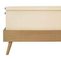 TOPPERSPANNBETTLAKEN Flexi - 95/5 - 180 x 200 cm - Creme - Creme, Textil (180/200cm) - SCHIESSER