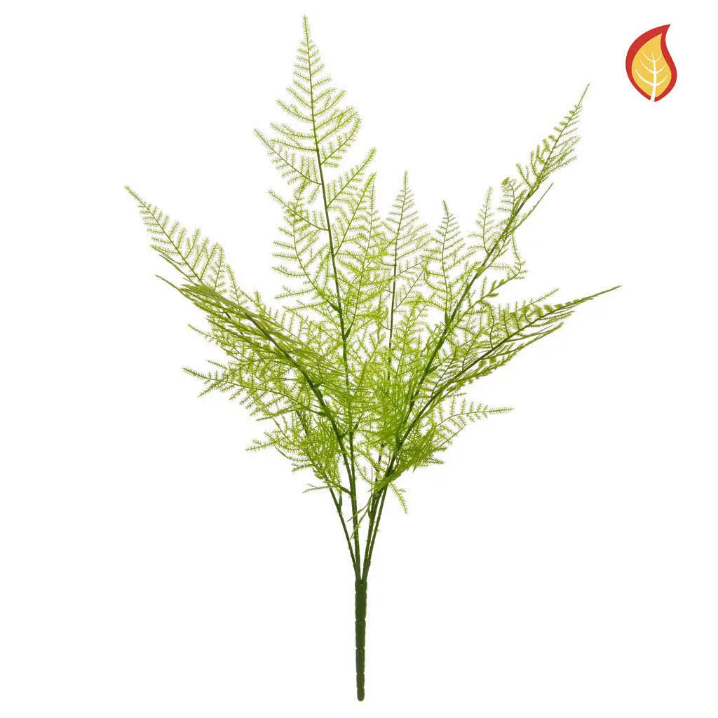 KUNSTPFLANZE Künstlicher Farn - Franz 53 cm - Grün, Kunststoff (53cm) - aplanta