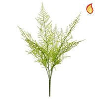 KUNSTPFLANZE Künstlicher Farn - Franz 53 cm - Grün, Kunststoff (53cm) - aplanta