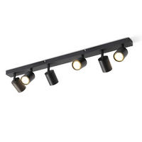 STRAHLER Roger 6-flammig 77/3/14 cm - Schwarz, Metall (77/3/14cm) - Nettlife