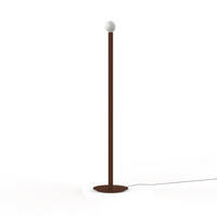 STEHLEUCHTE - Dunkelbraun, Metall (40/40/165cm) - Lumicom