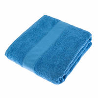 SAUNATUCH Essential blau 100/180 cm - Blaugrau, Textil (100/180cm) - Homescapes