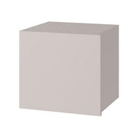 WANDSCHRANK Calabrini 07 - Kaschmir, Holzwerkstoff (34/34/32cm) - MIRJAN24