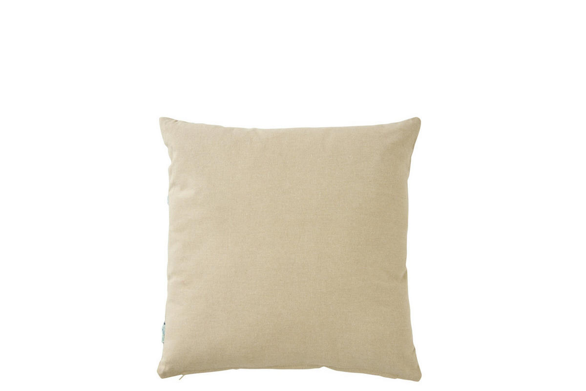 KISSEN KORALLE Multi - Blau, Textil (45/45cm) - J-Line