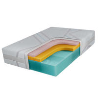 VISCOMATRATZE VELO - 120/200 - H2 - Lux - Multicolor, Textil (120/200cm) - MKS