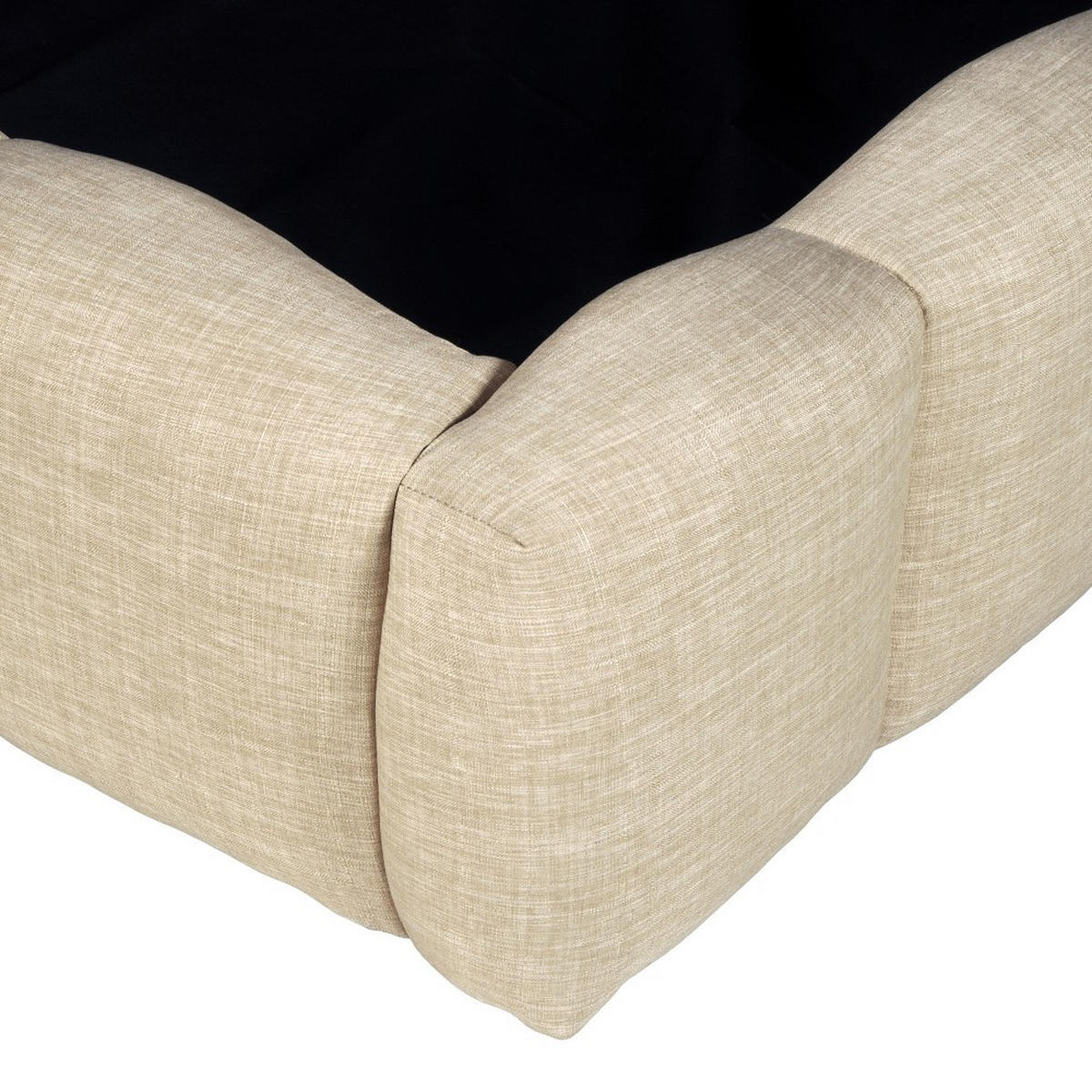 KASTENBETT NEST mit Lattenrost / 140x190 cm - Beige - Beige, Holzwerkstoff (140/190cm) - Weber Industries