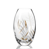 VASE Lea, Glas, Gold, 25 cm - Goldfarben, Glas (25cm) - Goebel
