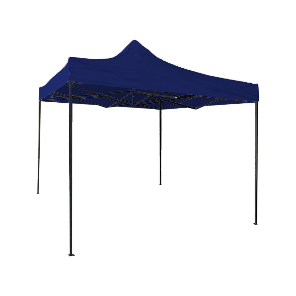 FALTPAVILLON Blau 300/300/310 cm - Blau, Metall (300/310/300cm) - Mobili Rebecca