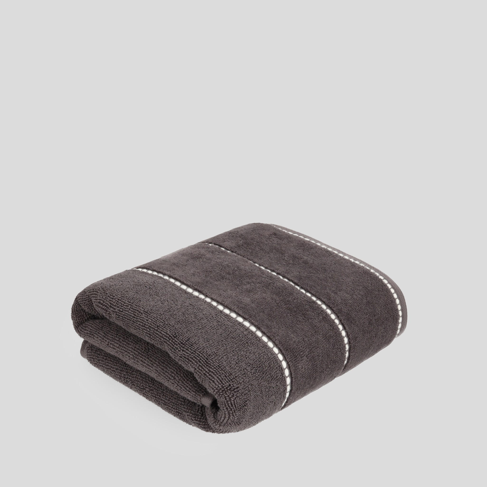 HANDTUCH Velly - Dunkelgrau, Textil (50/90cm) - home&you